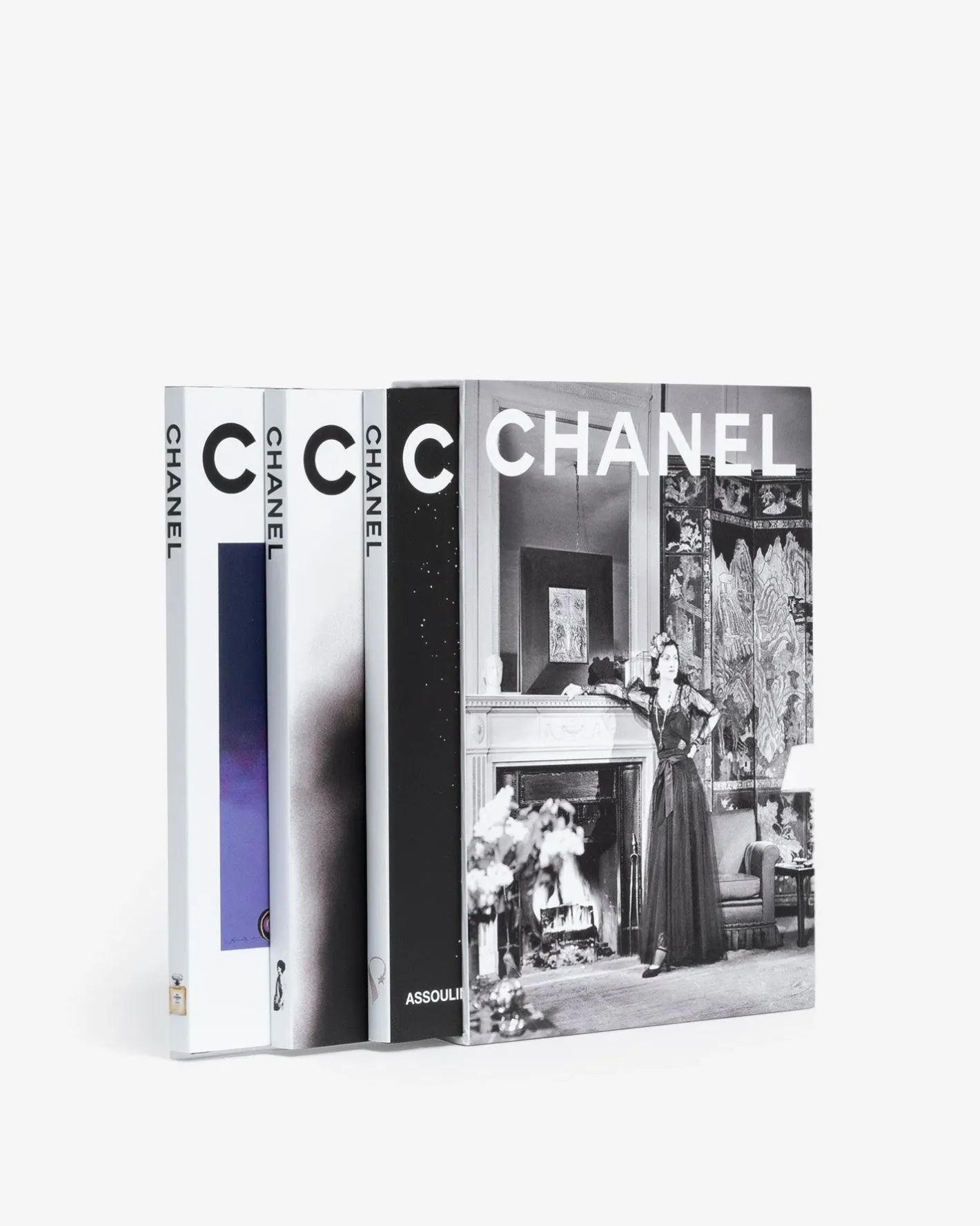 ASSOULINE Chanel 3-Book Slipcase (New Edition)^ Iconic Brands|Fashion