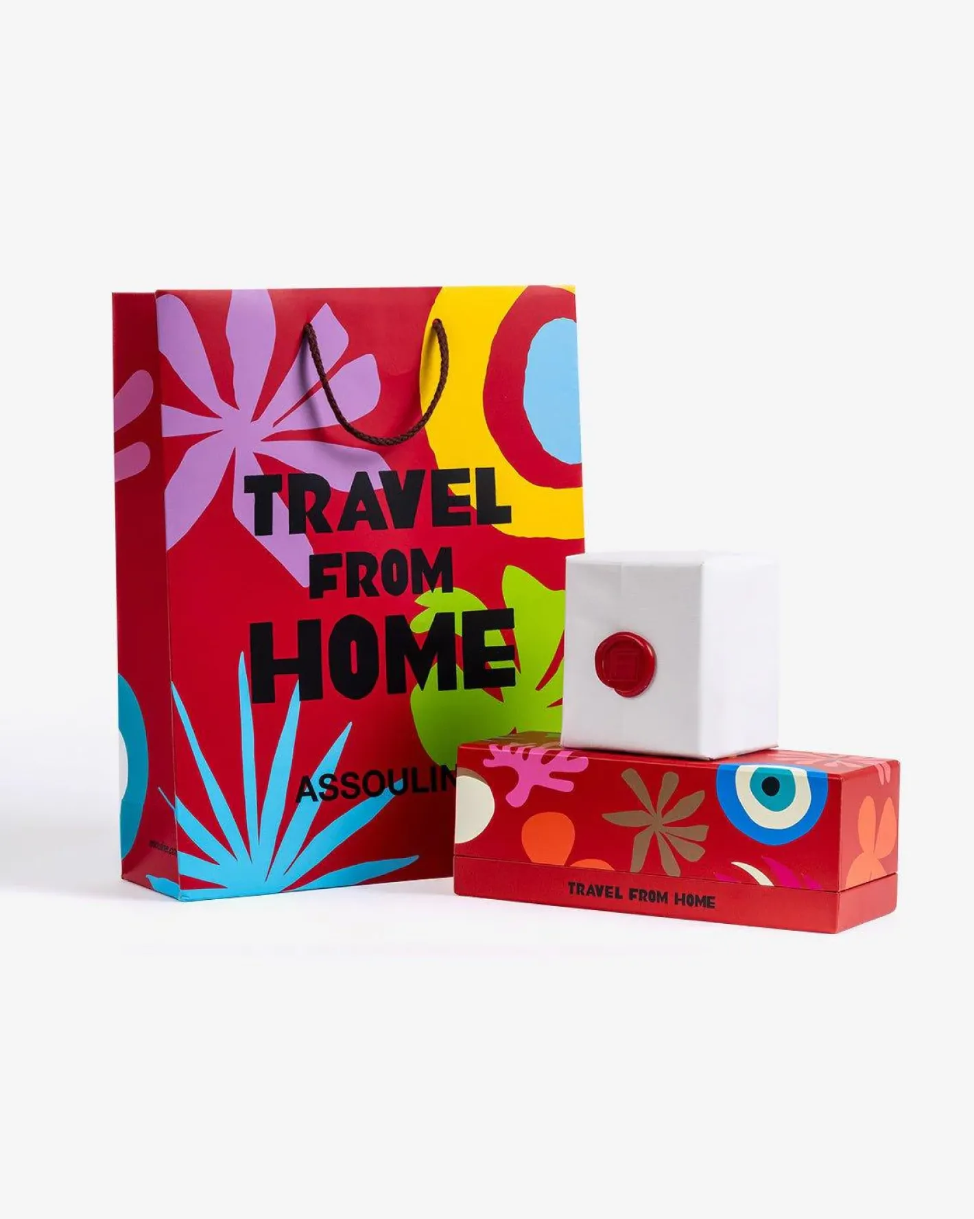 ASSOULINE Travel From Home Mini Scented Candle Set^ Candles|Travel