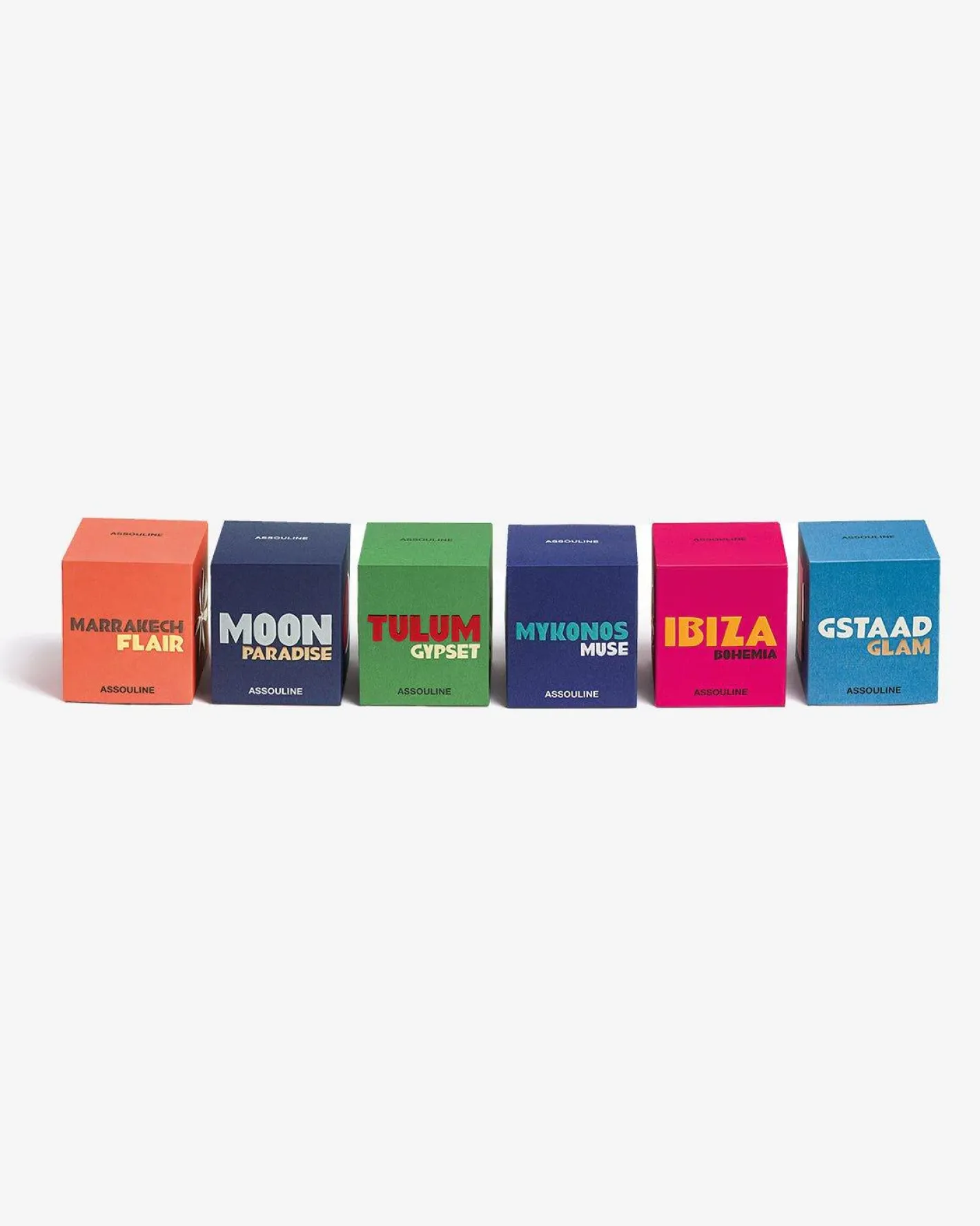 ASSOULINE Travel From Home Scented Candle Set^ Candles|Travel